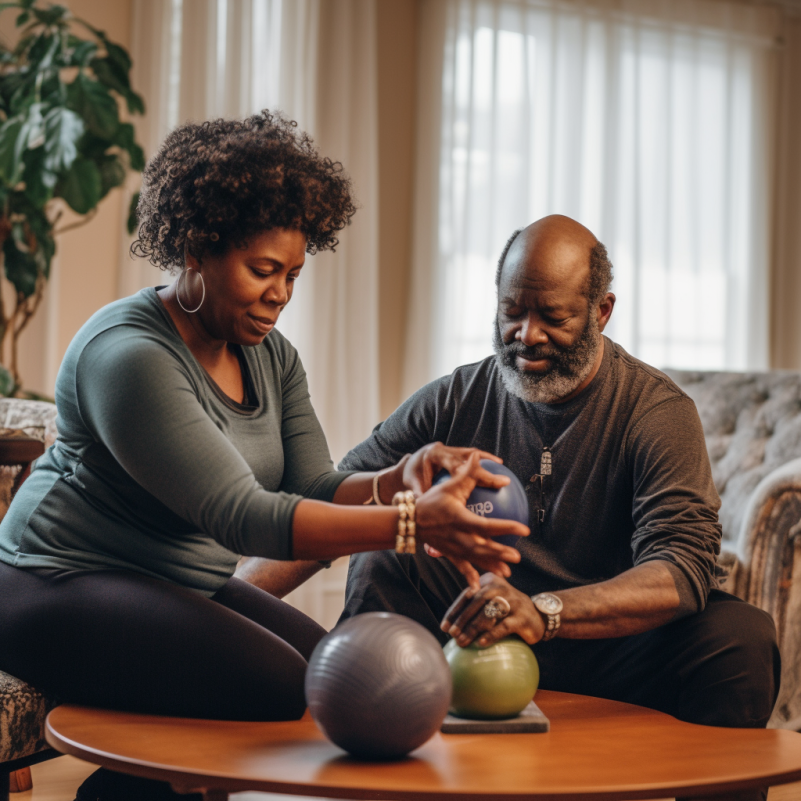 Aging at home: Home health OT, Tampa, FL.